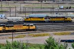 Locomotives at work